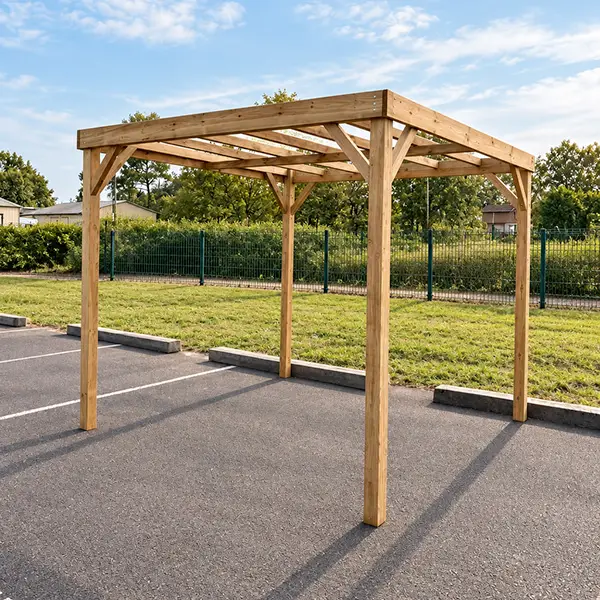 pergola standard en pin – 3x3m